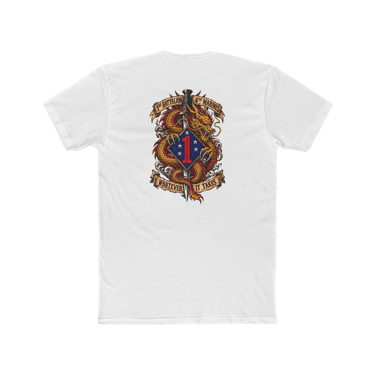 1st Battalion 4th Marines Unit Tee Remake