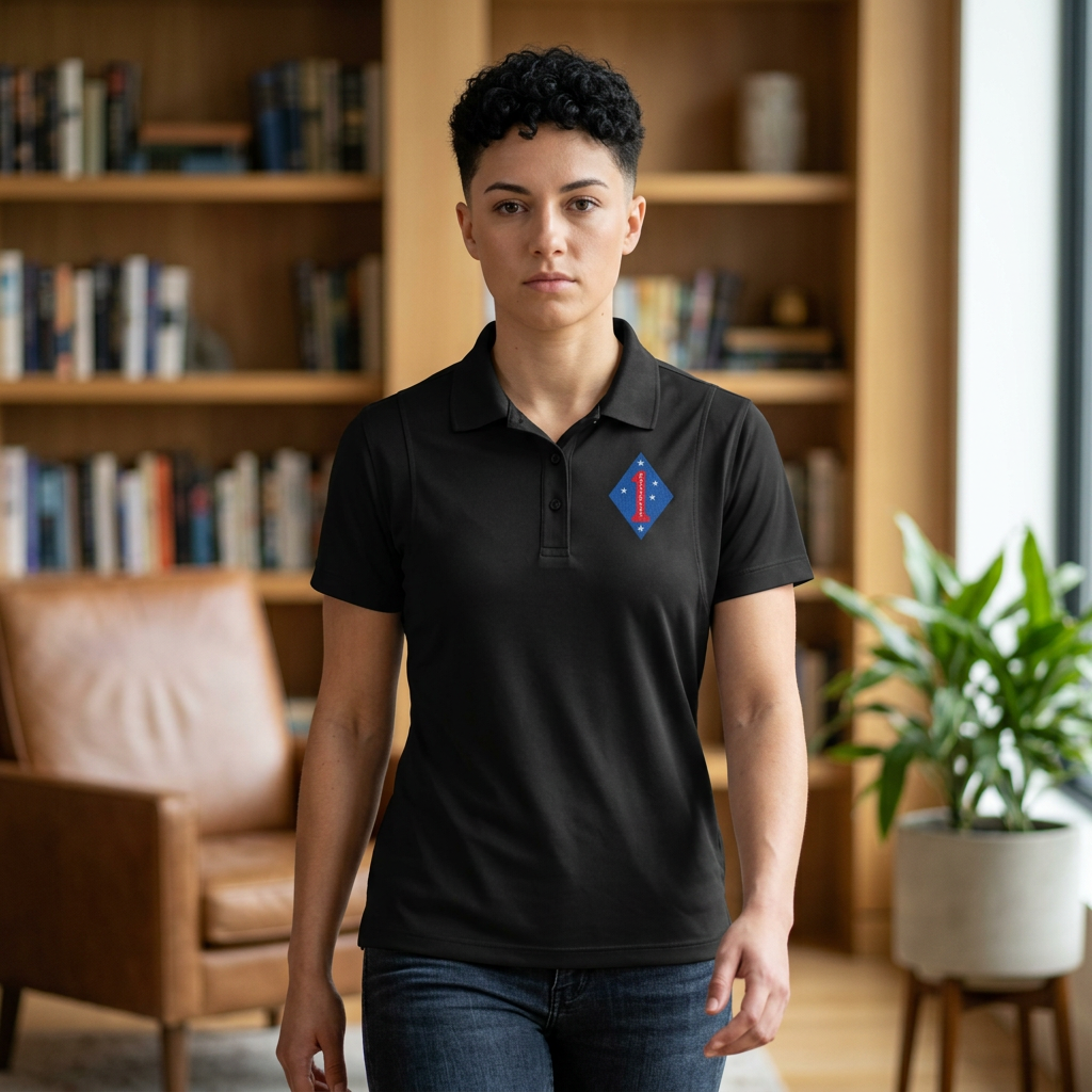 1st Marines Division Polo - Not Embroidered
