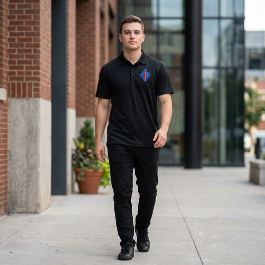 1st Marines Division Polo - Not Embroidered
