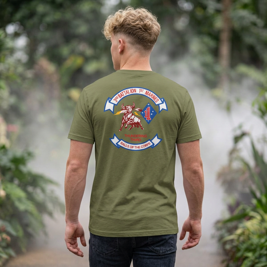 3rd Battalion 1st Marines Unit Moisture‑Wicking Shirt