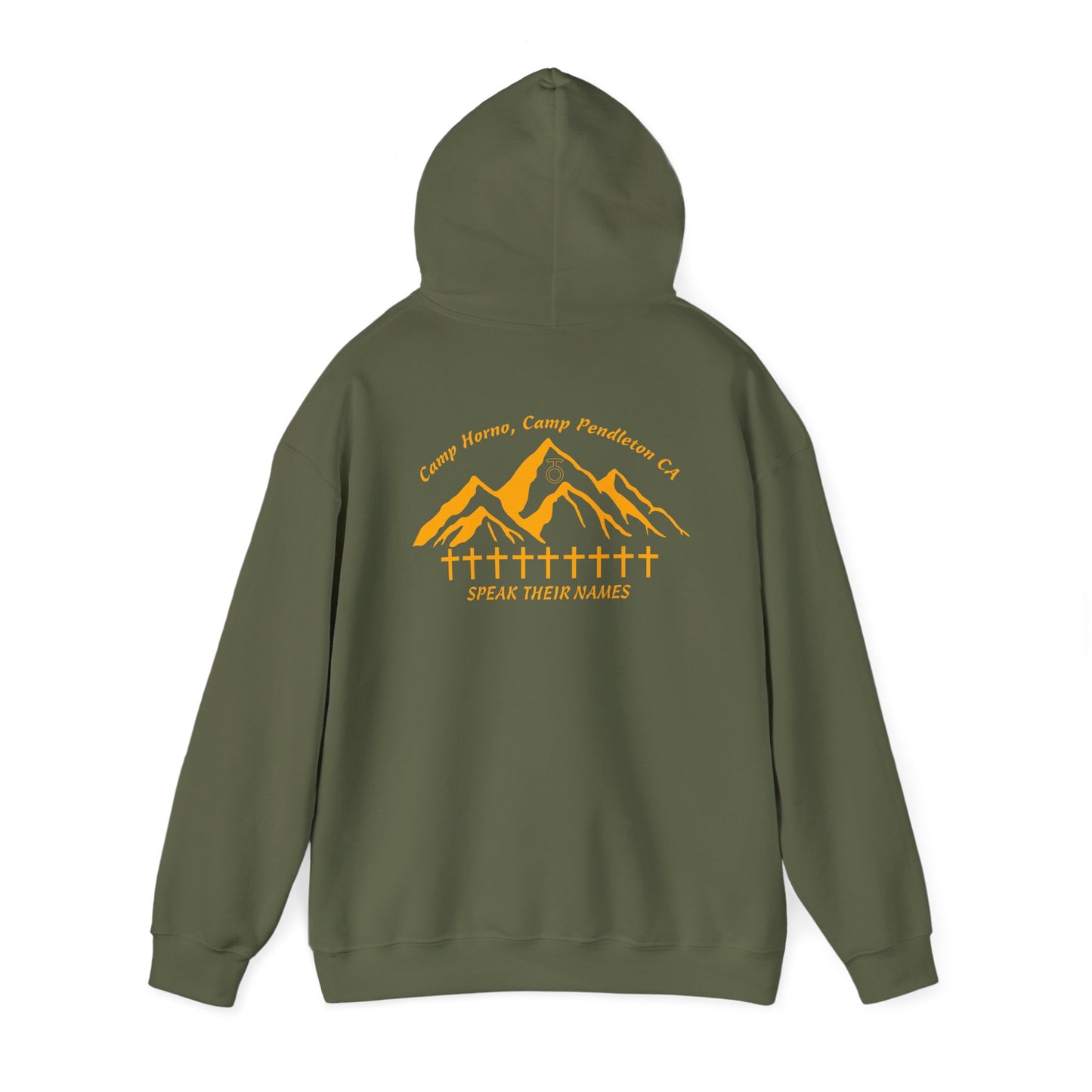 Camp Pendleton Mountain Speak Their Names Hoodie