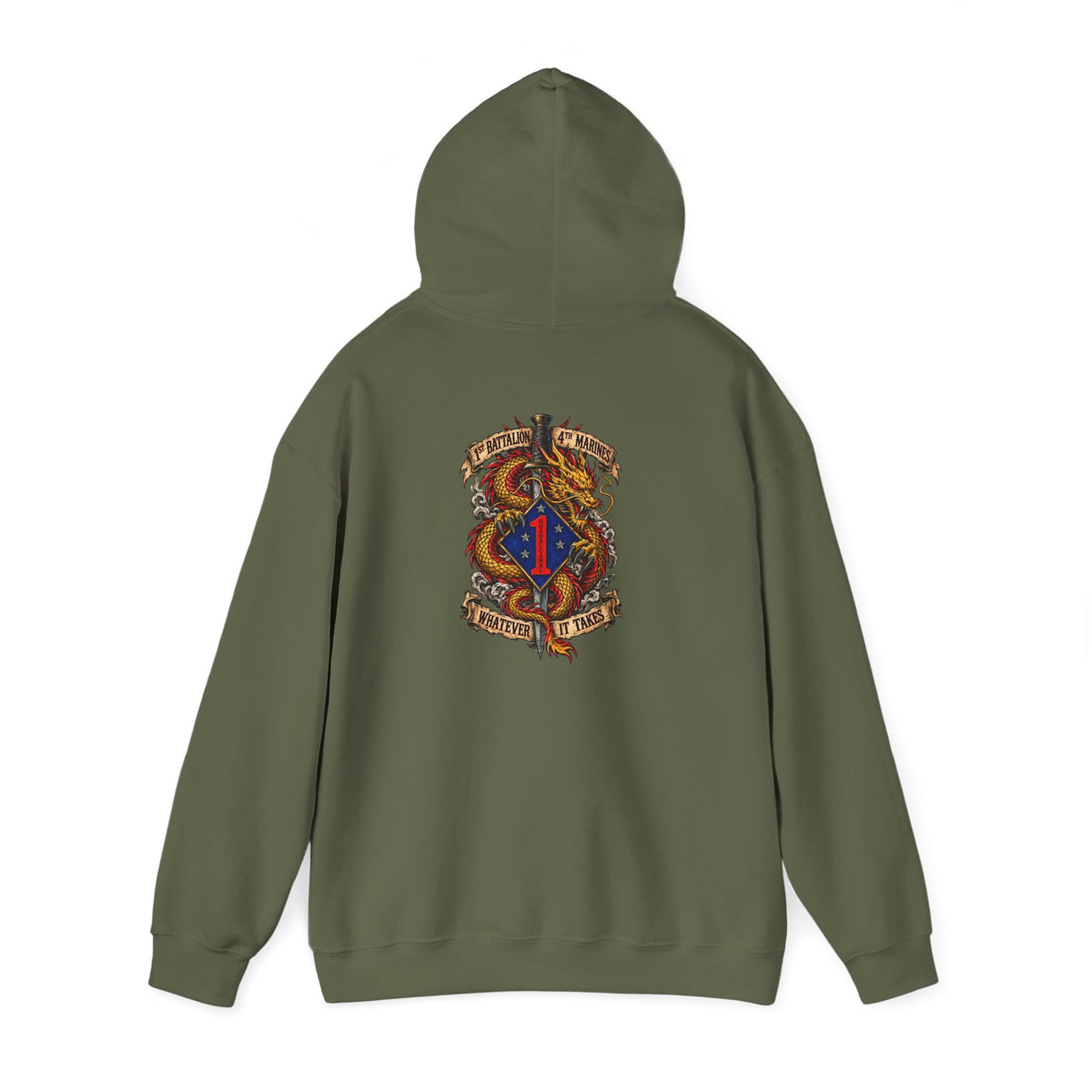 1st Battalion 4th Marines Unit Hoodie Remake