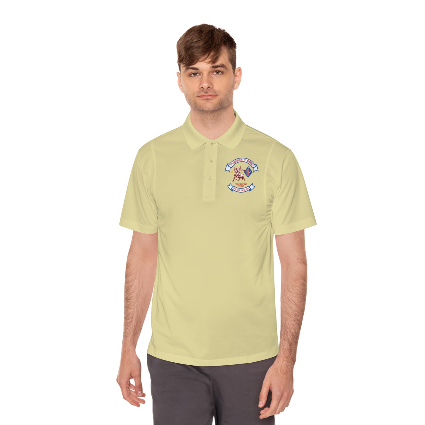3rd Battalion 1st Marines Polo - Not Embroidered