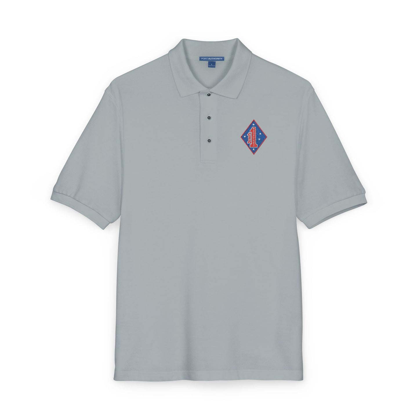 1st Marines Embroided Polo Full Color