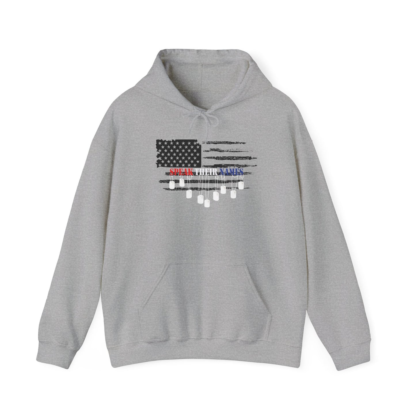 Speak Their Names American Flag Hoodie