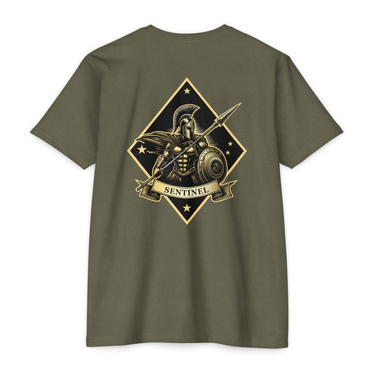 1st Marine Regiment Sentinel Company Green Tee