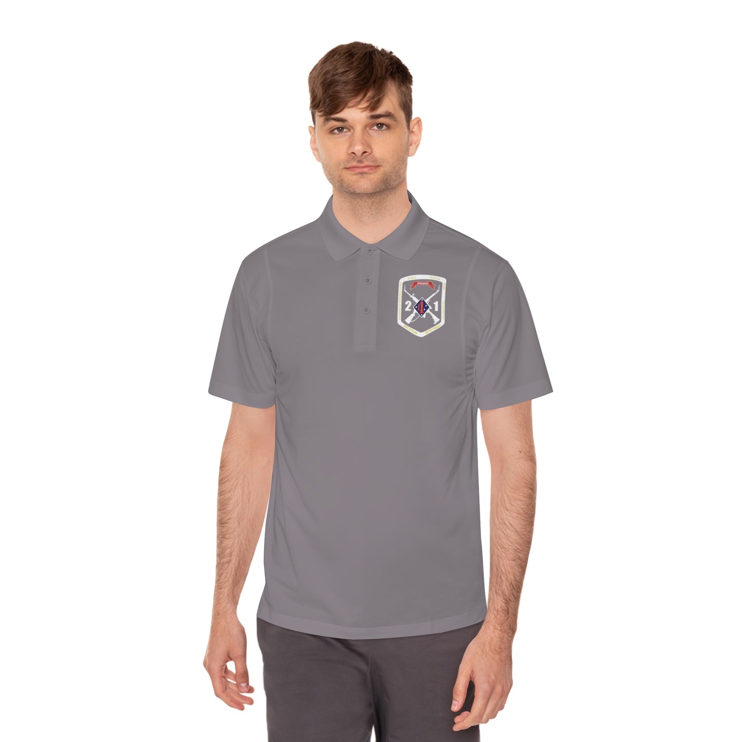 2nd Battalion 1st Marines Unit Polo - Not Embroidered