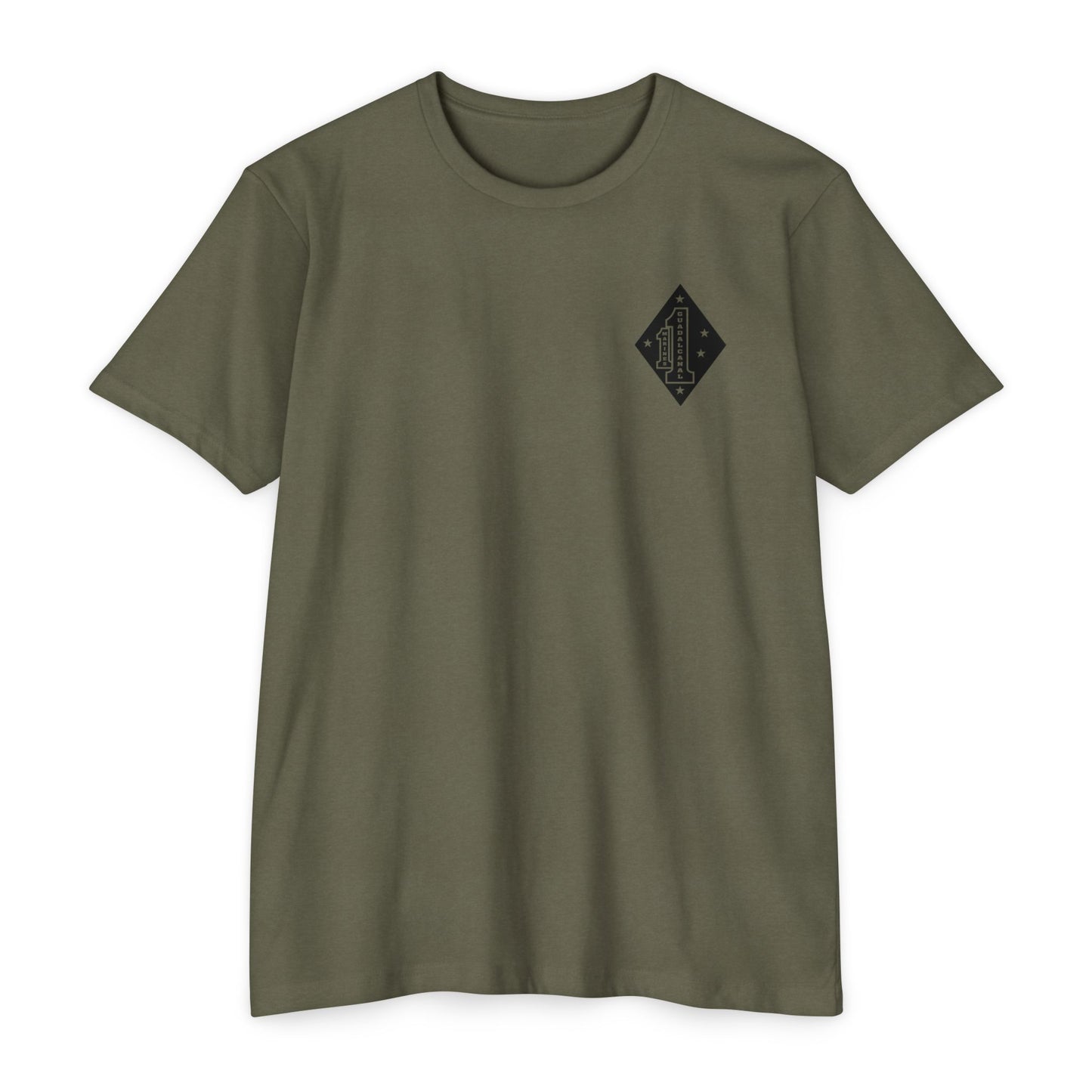 1st Marine Regiment Sentinel Company Green Tee