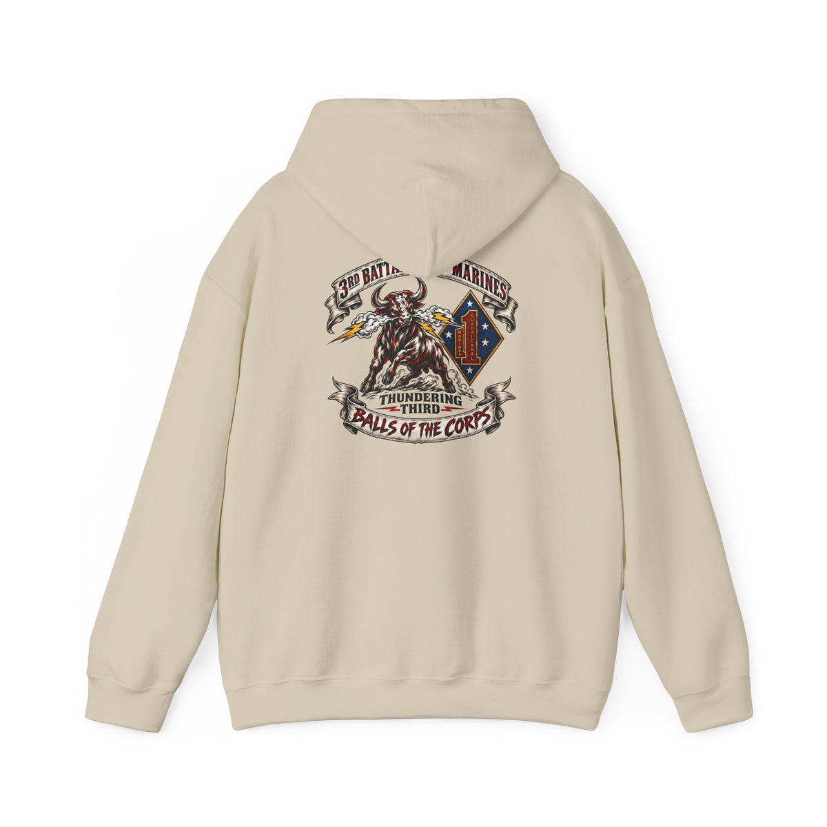 3rd Battalion 1st Marines Unit Hoodie Remake