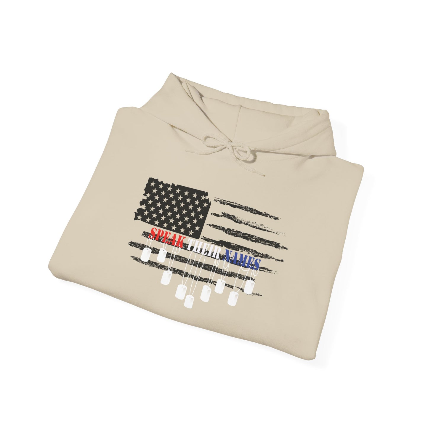 Speak Their Names American Flag Hoodie