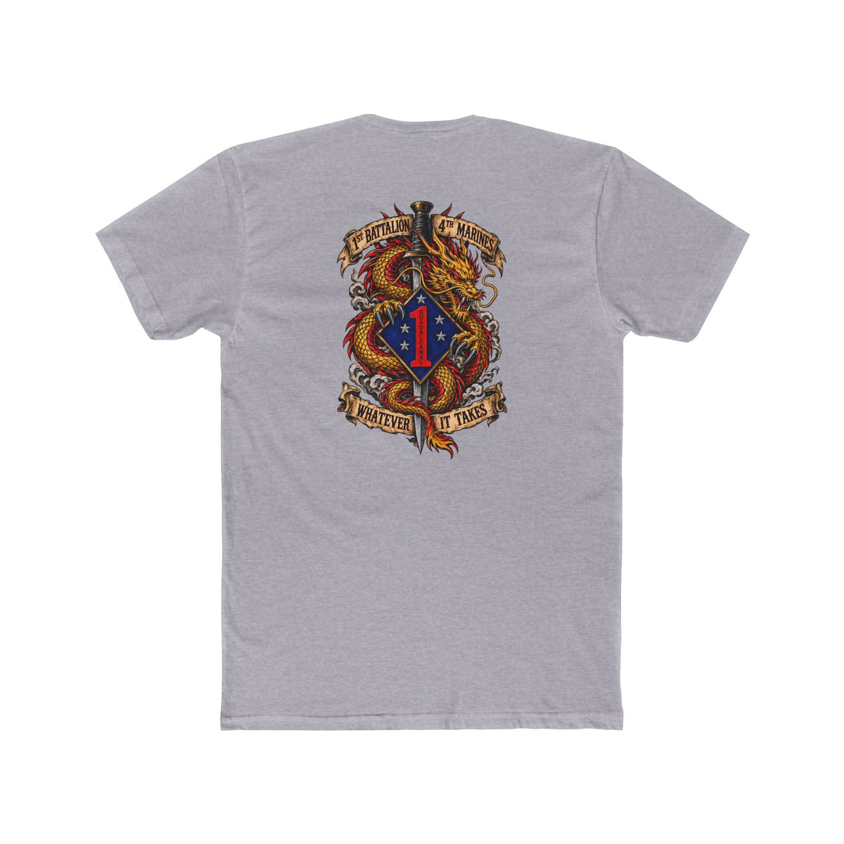 1st Battalion 4th Marines Unit Tee Remake