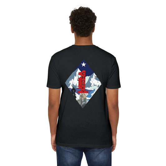 1st Battalion 1st Marines Charlie Co. Black Unit Tee