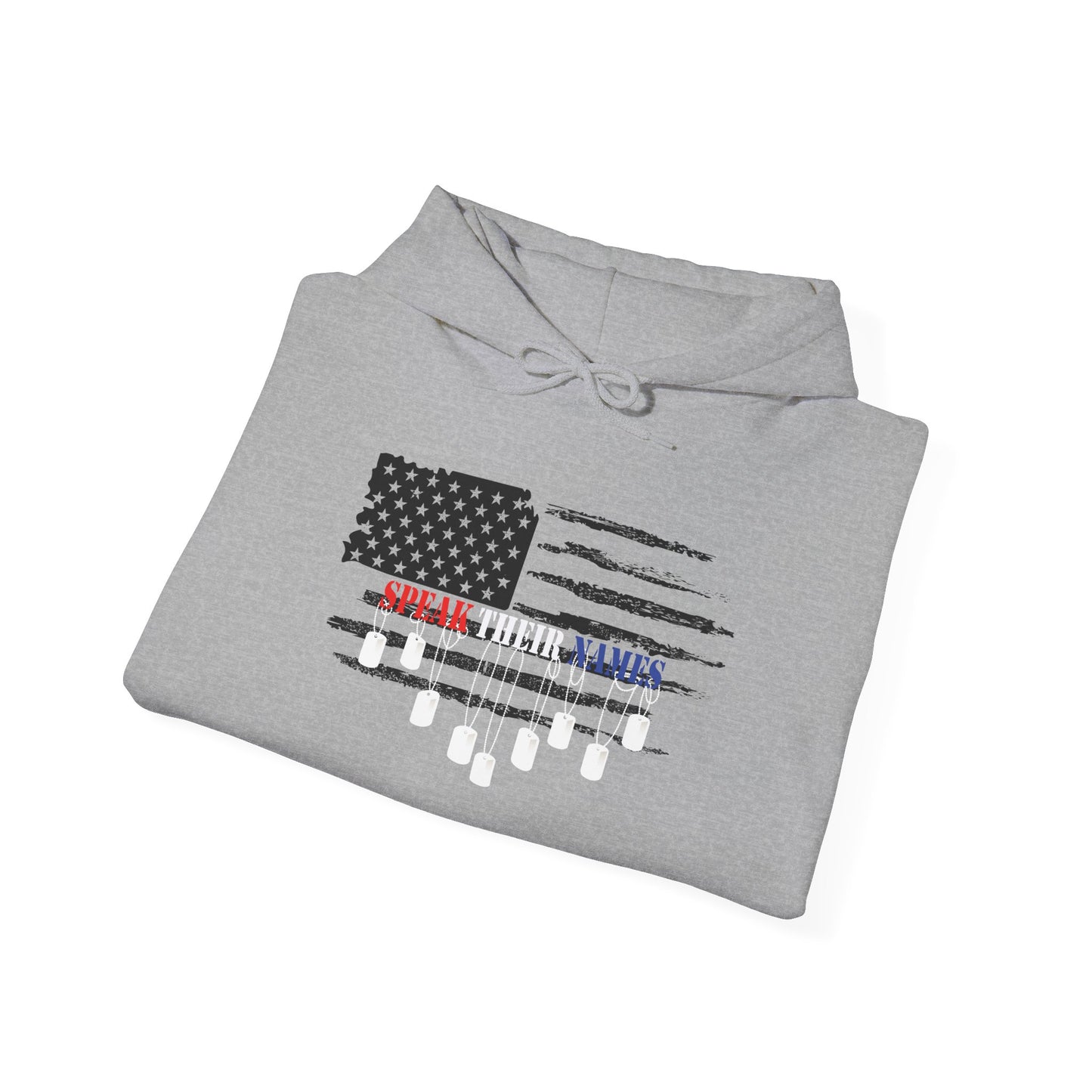 Speak Their Names American Flag Hoodie