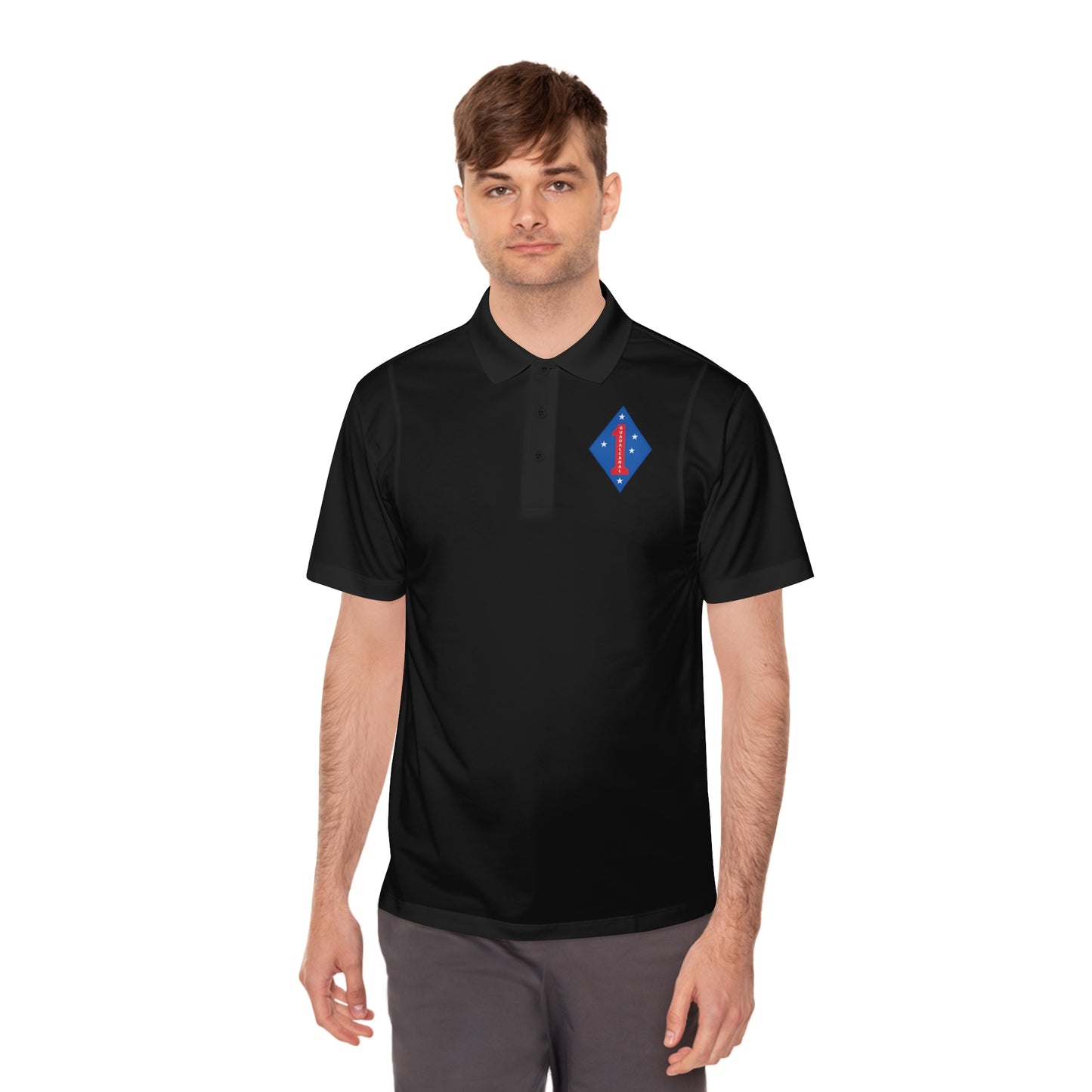 1st Marines Division Polo - Not Embroidered