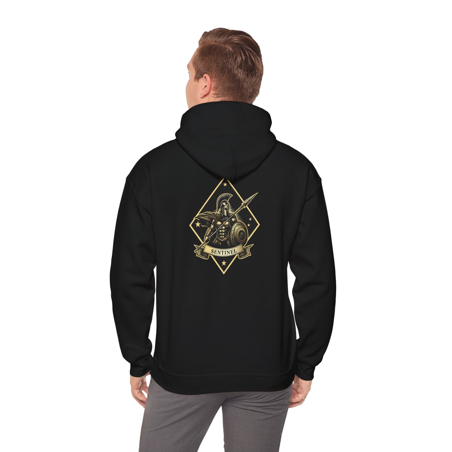 1st Marine Regiment White Logo Sentinel Company Hoodie